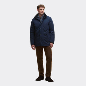 Barbour Men's Winter Spoonbill Waterproof Jacket in Navy