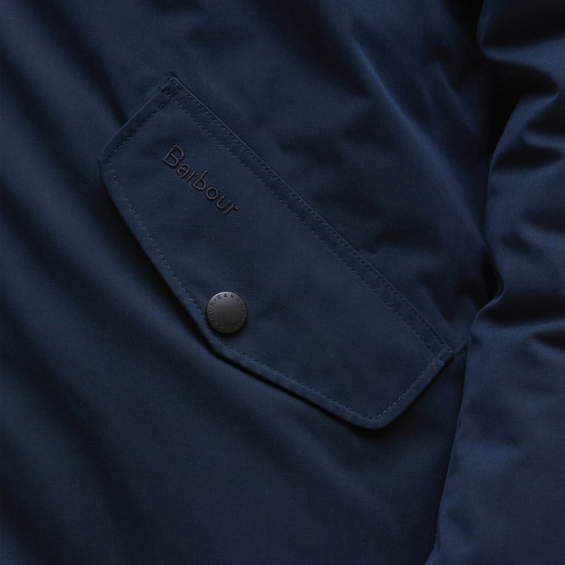 Barbour Men's Winter Spoonbill Waterproof Jacket in Navy