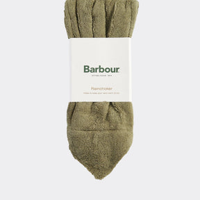 Barbour Rain Choker Scarf in Olive