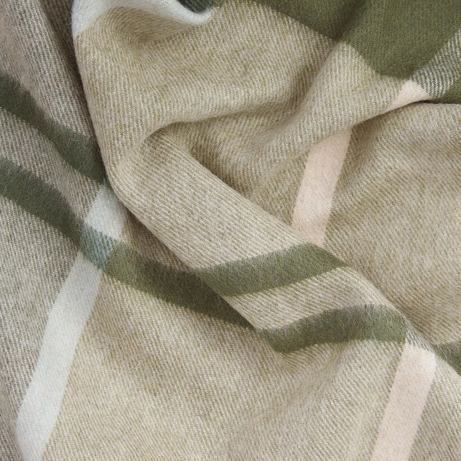 Barbour Rosefield Tartan Scarf in Ancient Loden