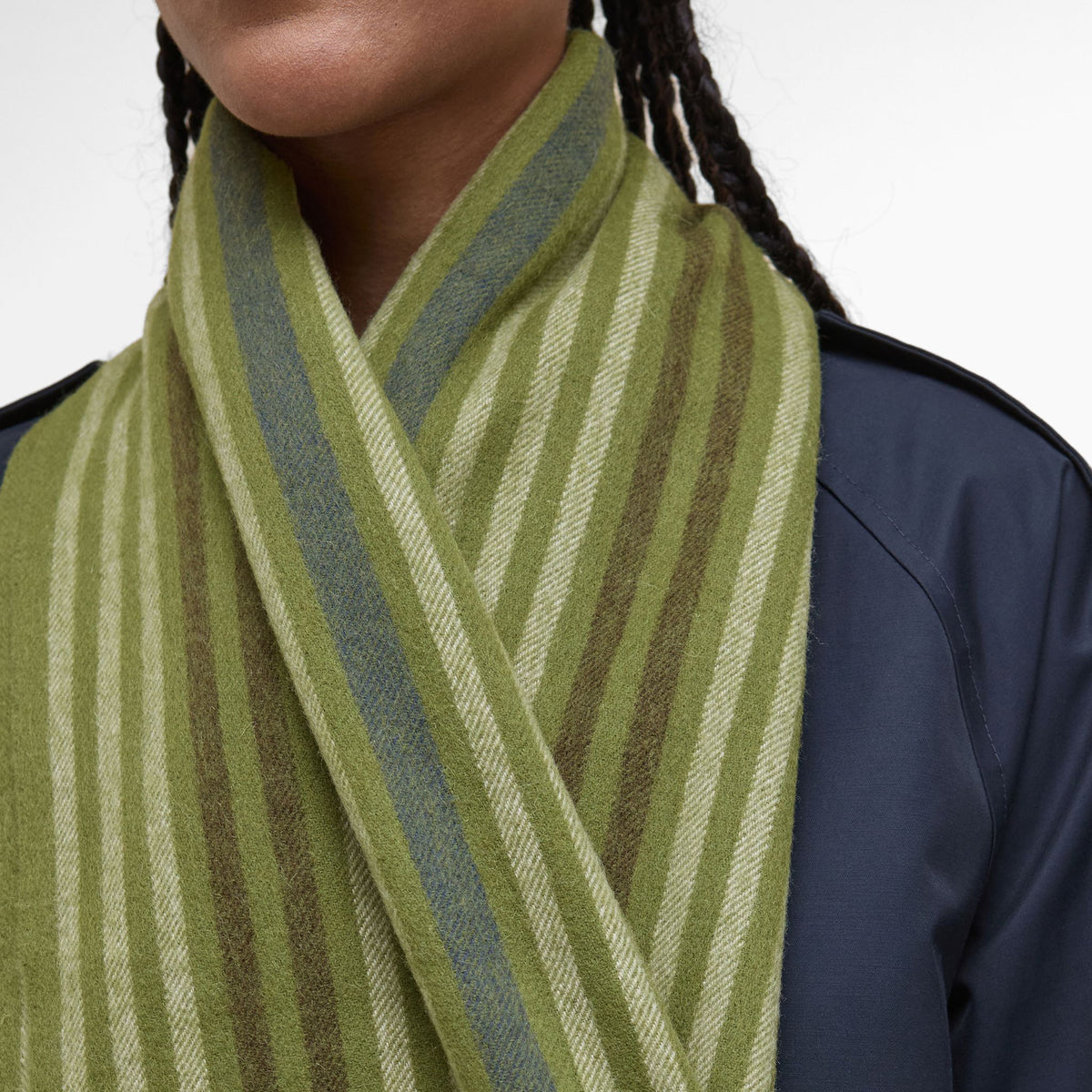 Barbour Sophia Lambswool Scarf in Ancient Tartan