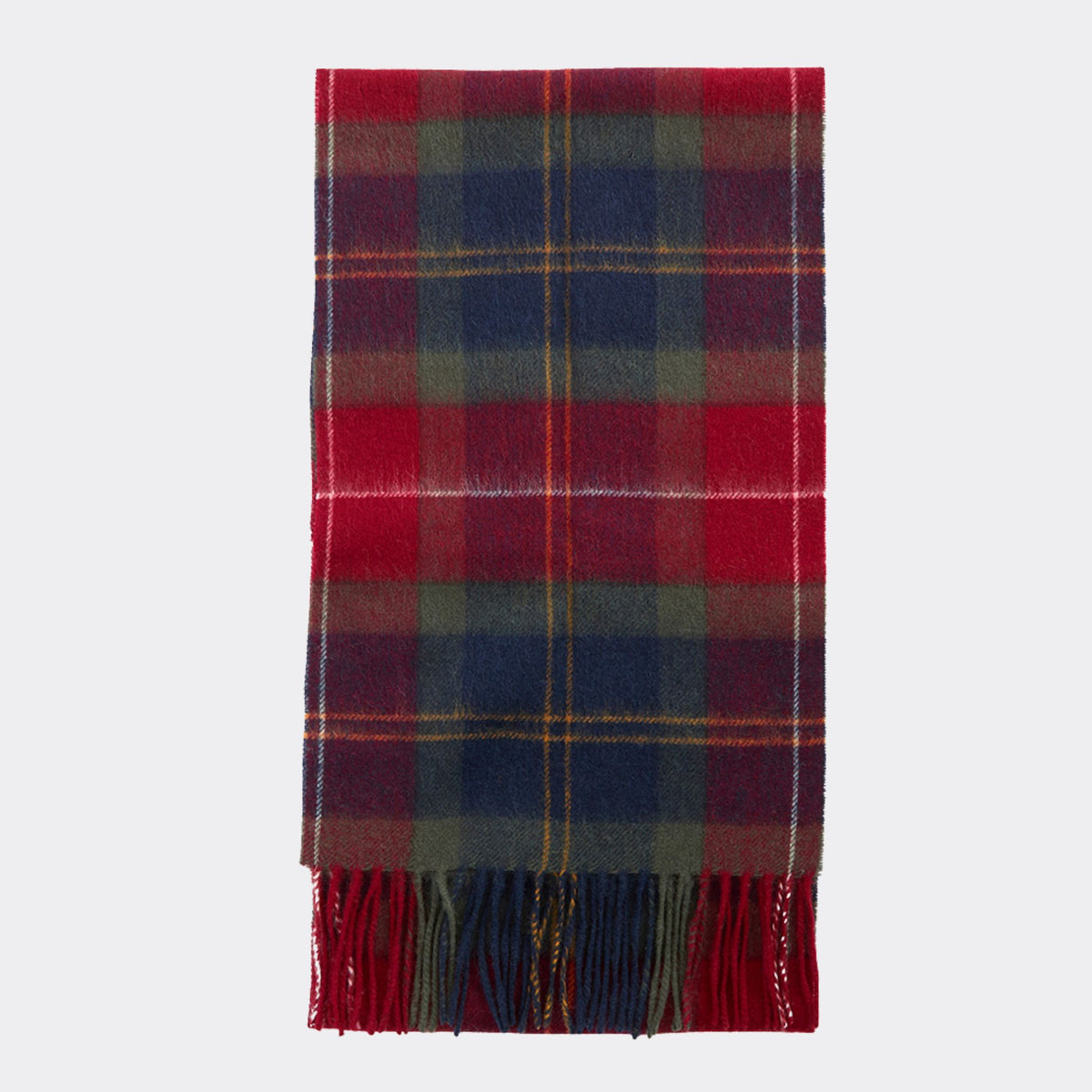Barbour Tartan Scarf in Winterberry