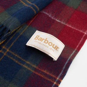 Barbour Tartan Scarf in Winterberry
