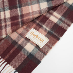 Barbour Vintage Winter Plaid Scarf in Fudge