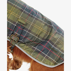 Barbour Waterproof Dog Coat in Muted Tartan