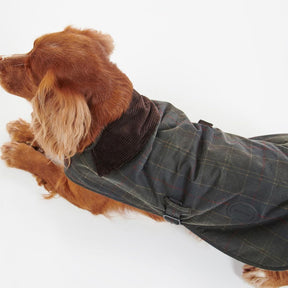 Barbour Wax Dog Coat in Classic Tartan