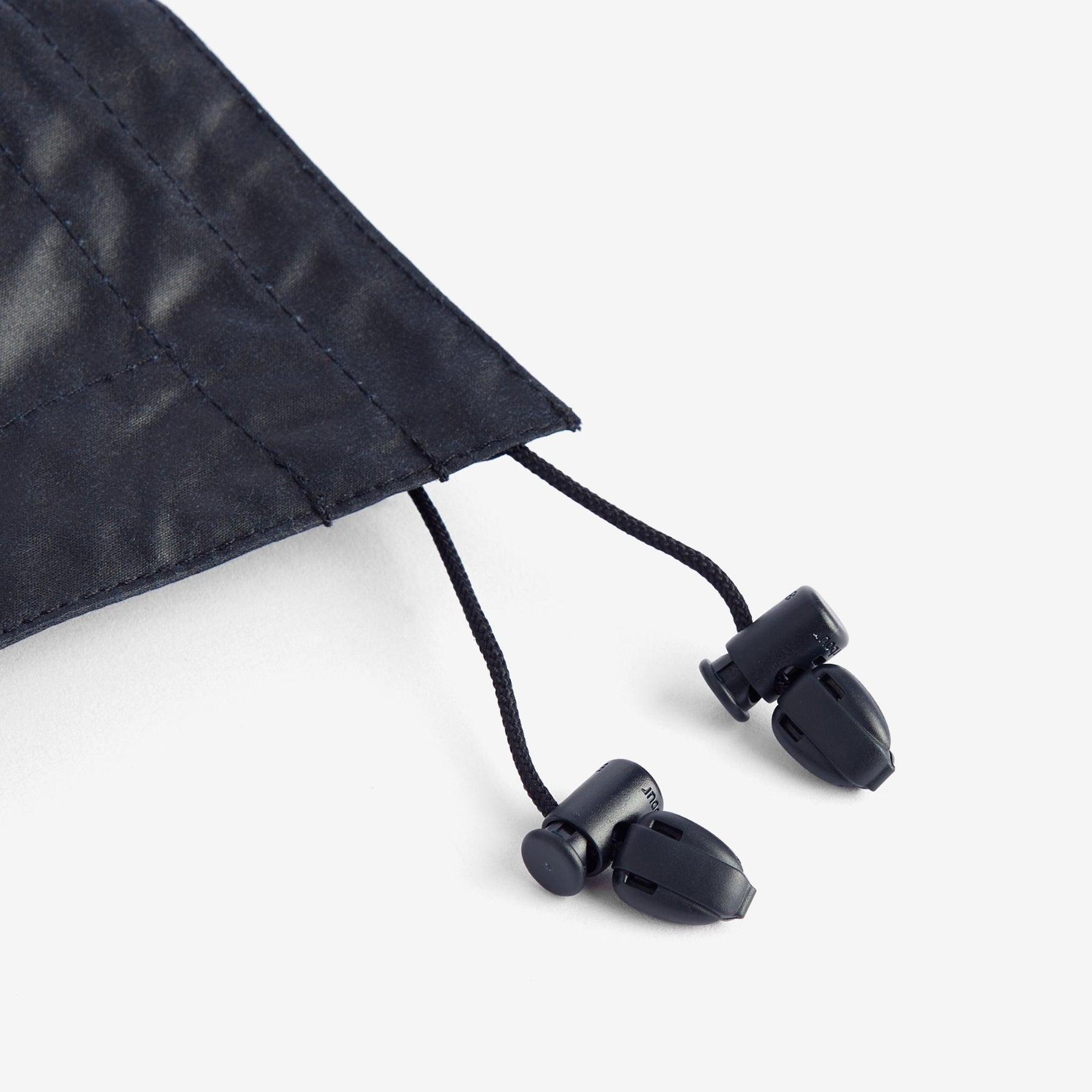 Barbour Waxed Cotton Plain Hood in Classic Navy