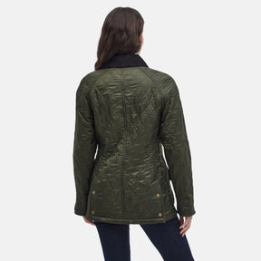 Barbour Women's Beadnell Polarquilt Jacket in Olive