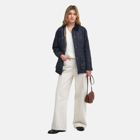 Barbour Women's Beadnell Waxed Jacket in Navy