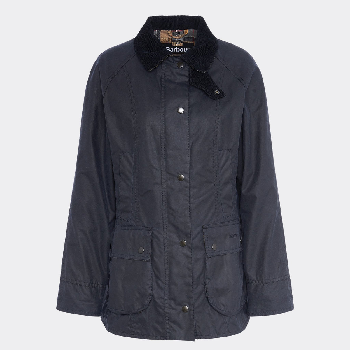 Barbour Women's Beadnell Waxed Jacket in Navy