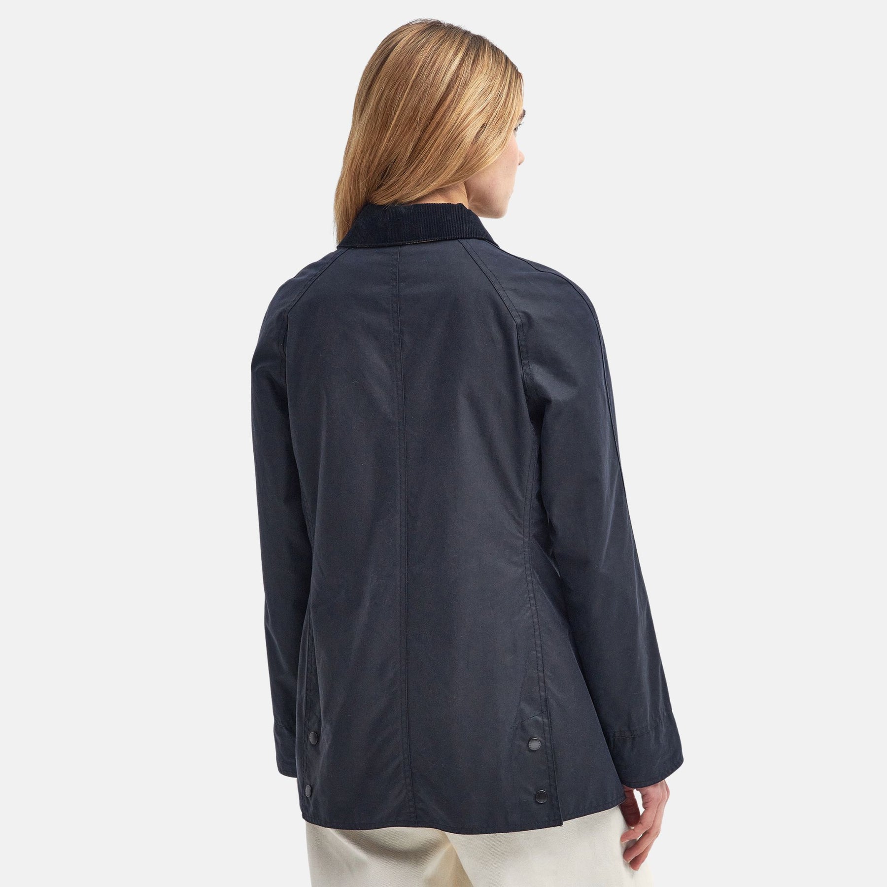 Barbour Women's Beadnell Waxed Jacket in Navy