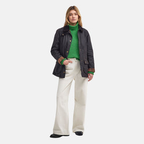 Barbour Women's Beadnell Waxed Jacket in Rustic