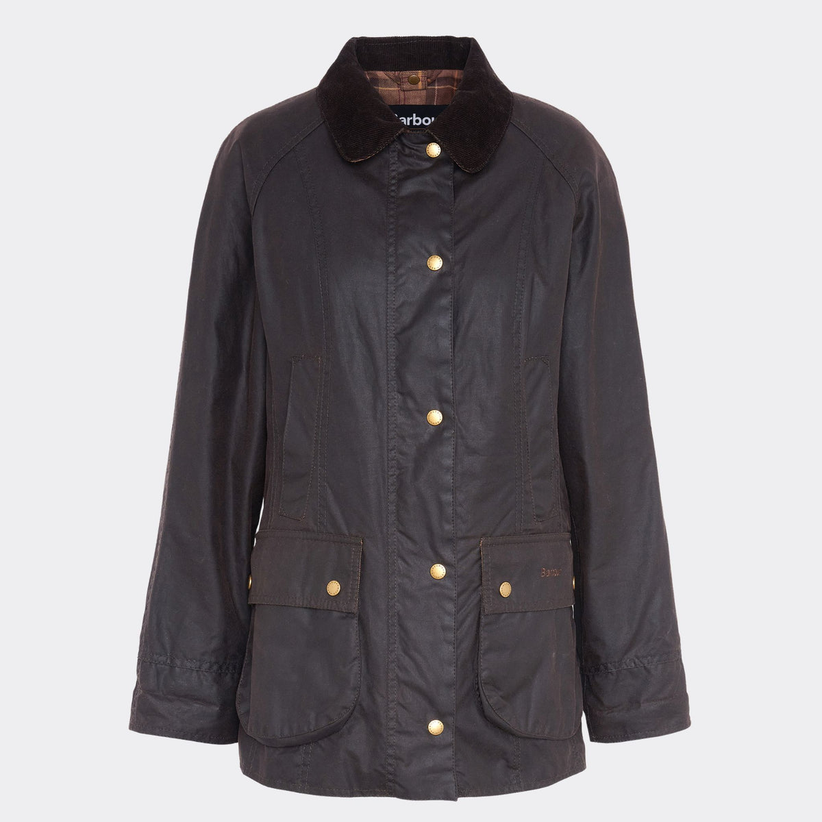 Barbour Women's Beadnell Waxed Jacket in Rustic