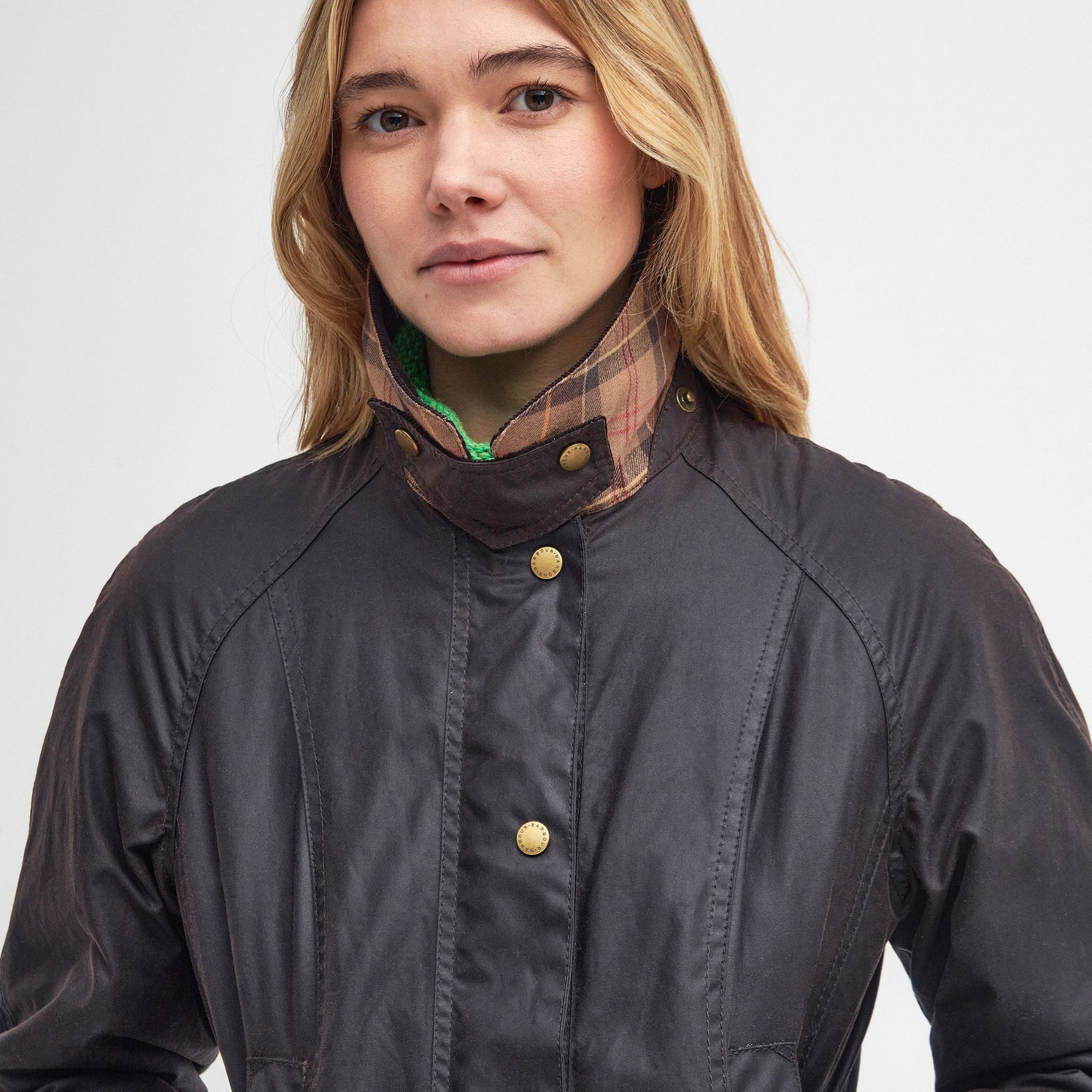Barbour Women's Beadnell Waxed Jacket in Rustic