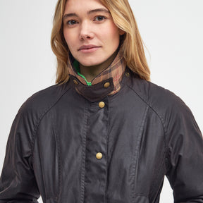 Barbour Women's Beadnell Waxed Jacket in Rustic