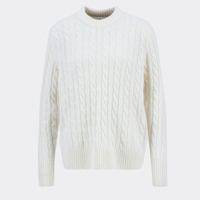 Barbour Women's Belford Cable Knit Jumper in Aran