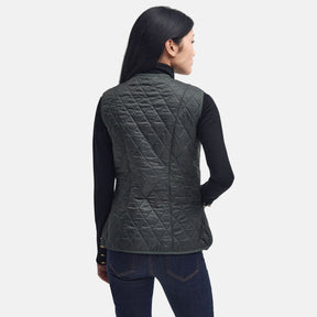 Barbour Women's Betty Fleece Liner Gilet in Dark Olive
