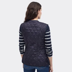 Barbour Women's Betty Fleece Liner Gilet in Navy