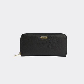 Barbour Women's Birch Leather Matinee Purse in Black
