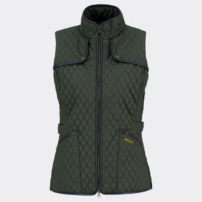 Barbour Women's Dahlia Gilet Gilet in Olive