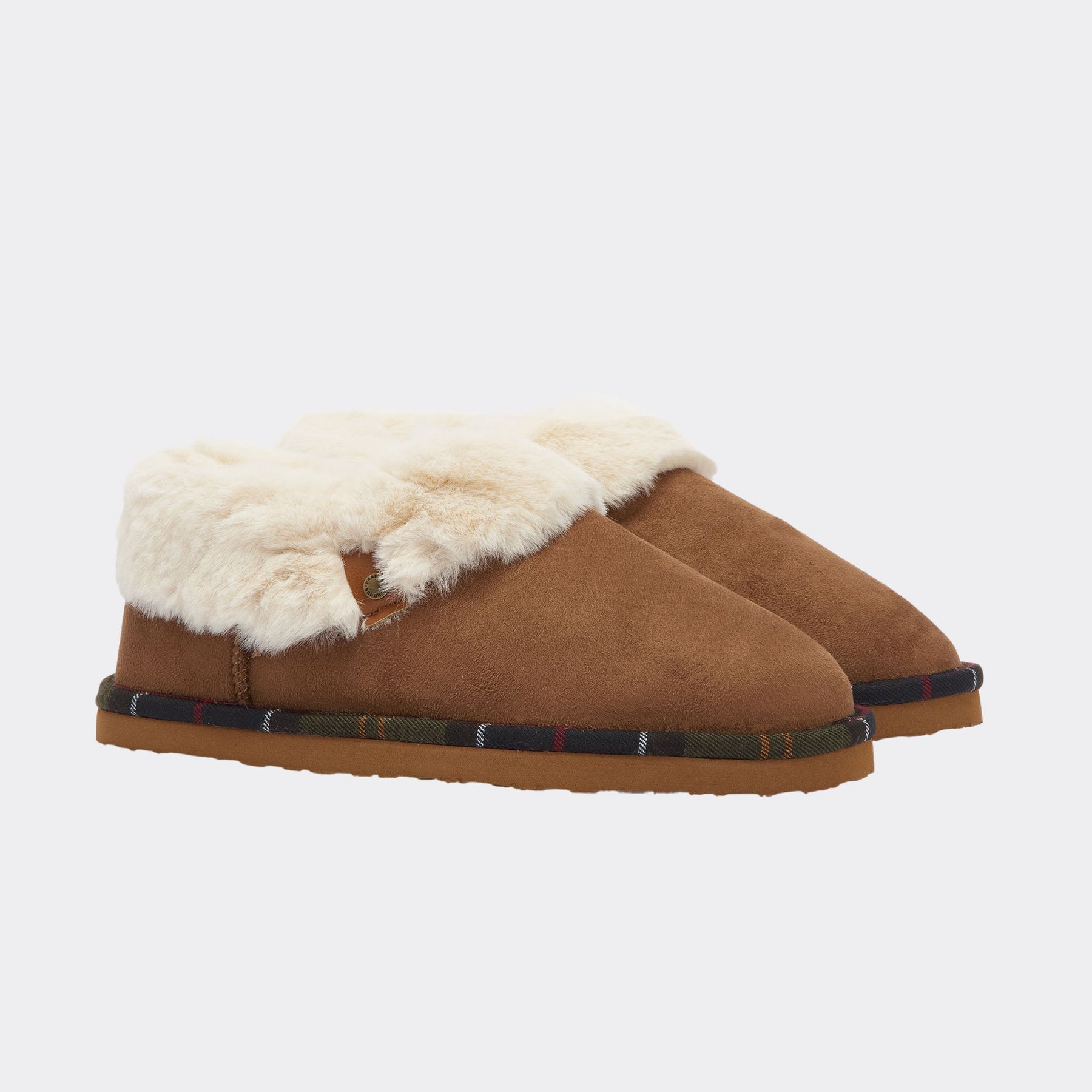Barbour Women's Eloise Slipper Boots in Camel