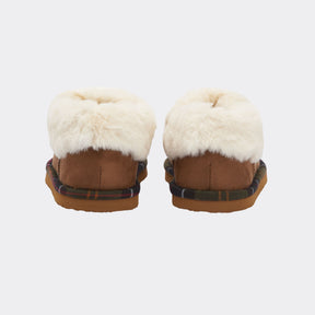 Barbour Women's Eloise Slipper Boots in Camel