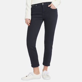 Barbour Women's Essential Slim Trousers in Navy Classic