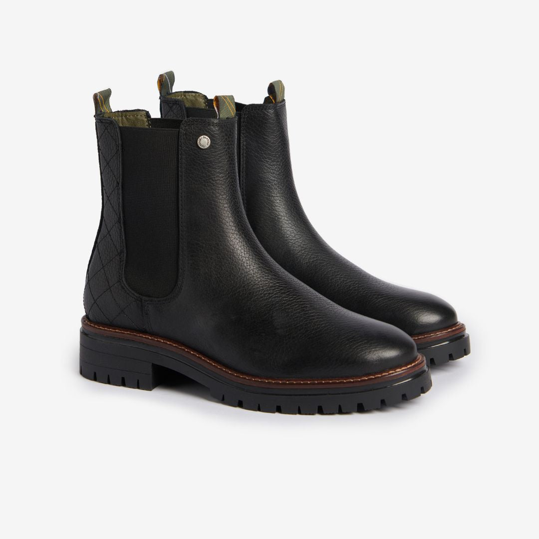 Barbour Women's Evie Chelsea Boots in Black