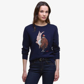 Barbour Women's Homeswood Knit Jumper in Ecru
