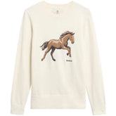 Barbour Women's Homeswood Knit Jumper in Ecru