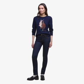 Barbour Women's Homeswood Knit Jumper in Ecru