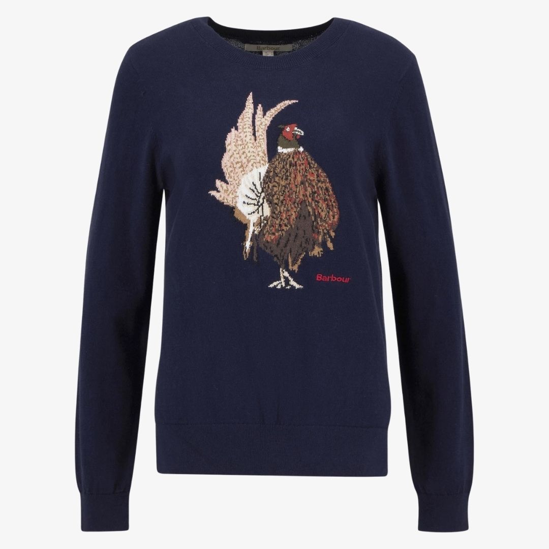 Barbour Women's Homeswood Knit Jumper in Ecru