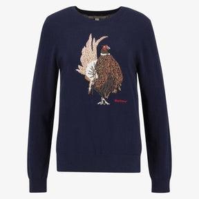 Barbour Women's Homeswood Knit Jumper in Ecru