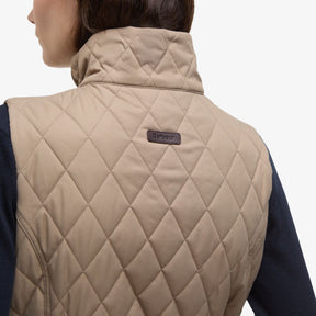 Barbour Women's Keeper Wear Gilet in Military Brown & Ancient Tartan