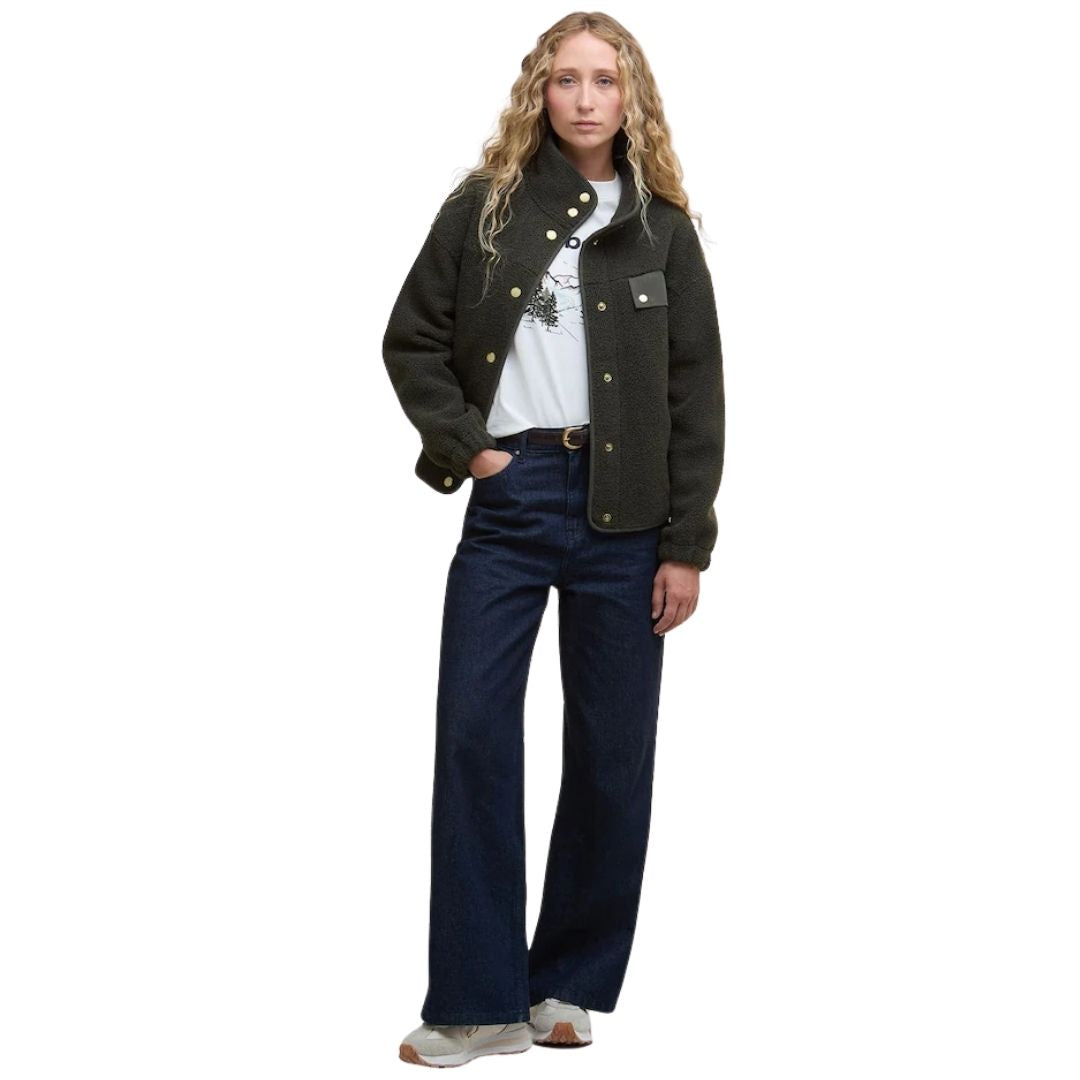 Barbour Women's Mabel Fleece in Olive