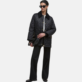 Barbour Women's Modern Beadnell Quilted Jacket in Black Classic