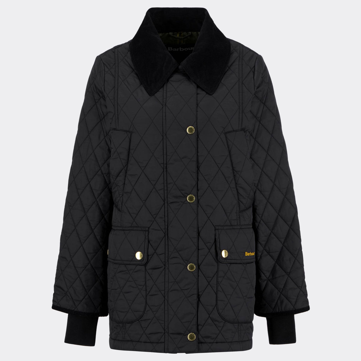 Barbour Women's Modern Beadnell Quilted Jacket in Black Classic