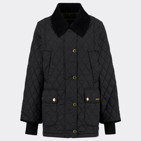Barbour Women's Modern Beadnell Quilted Jacket in Black Classic