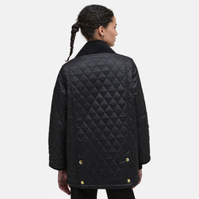 Barbour Women's Modern Beadnell Quilted Jacket in Black Classic