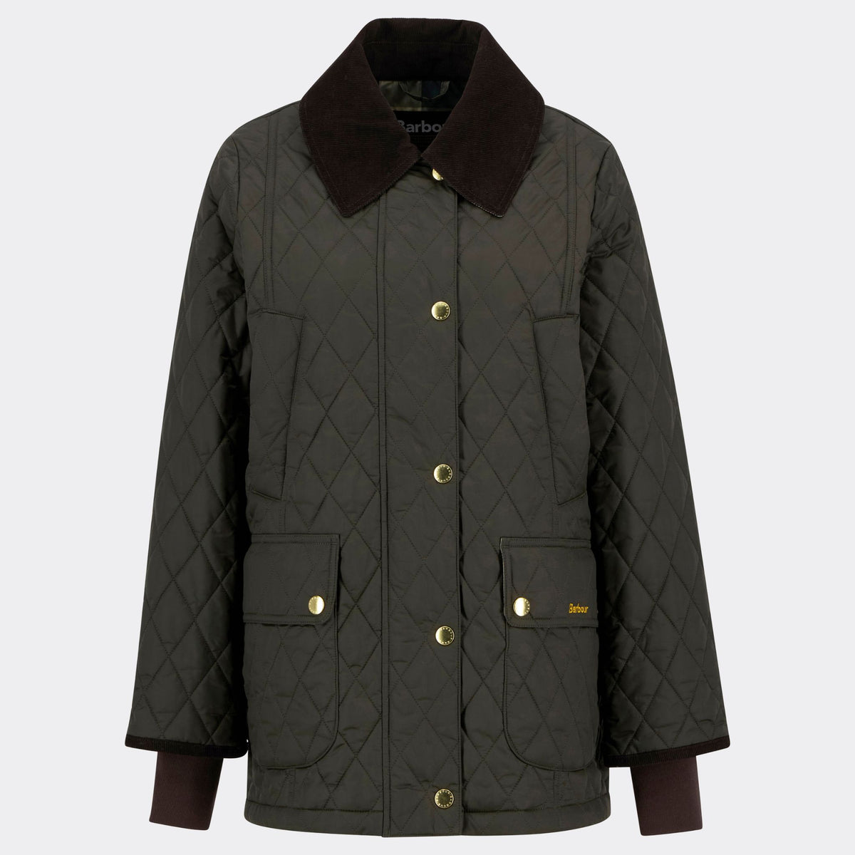 Barbour Women's Modern Beadnell Quilted Jacket in Sage & Ancient