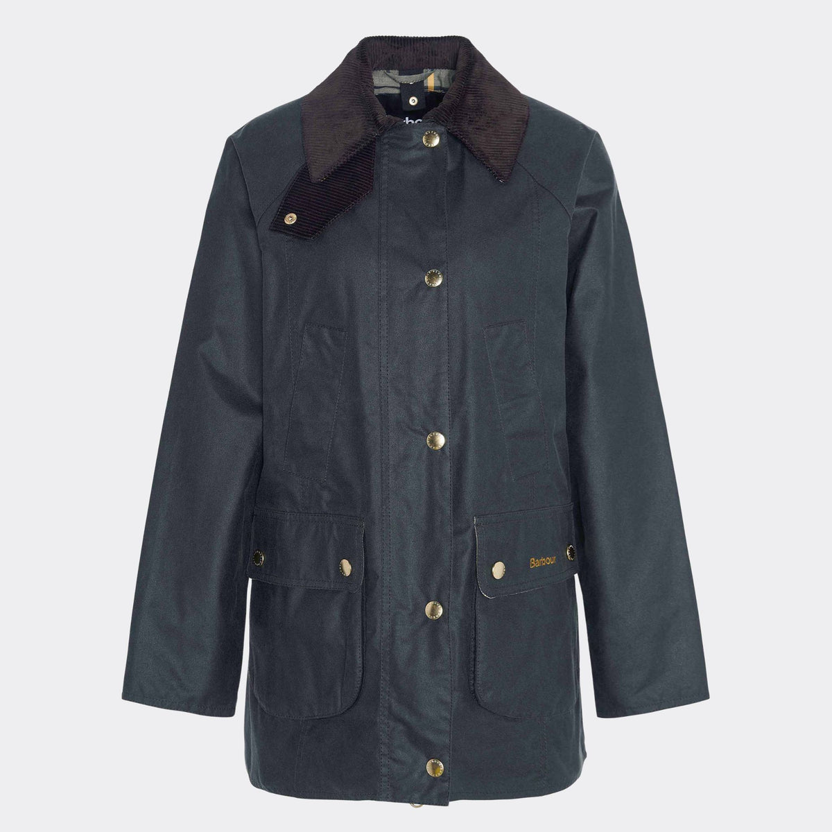 Barbour Women's Modern Beadnell Waxed Jacket in Sage & Ancient