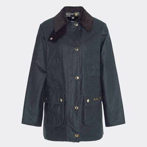 Barbour Women's Modern Beadnell Waxed Jacket in Sage & Ancient
