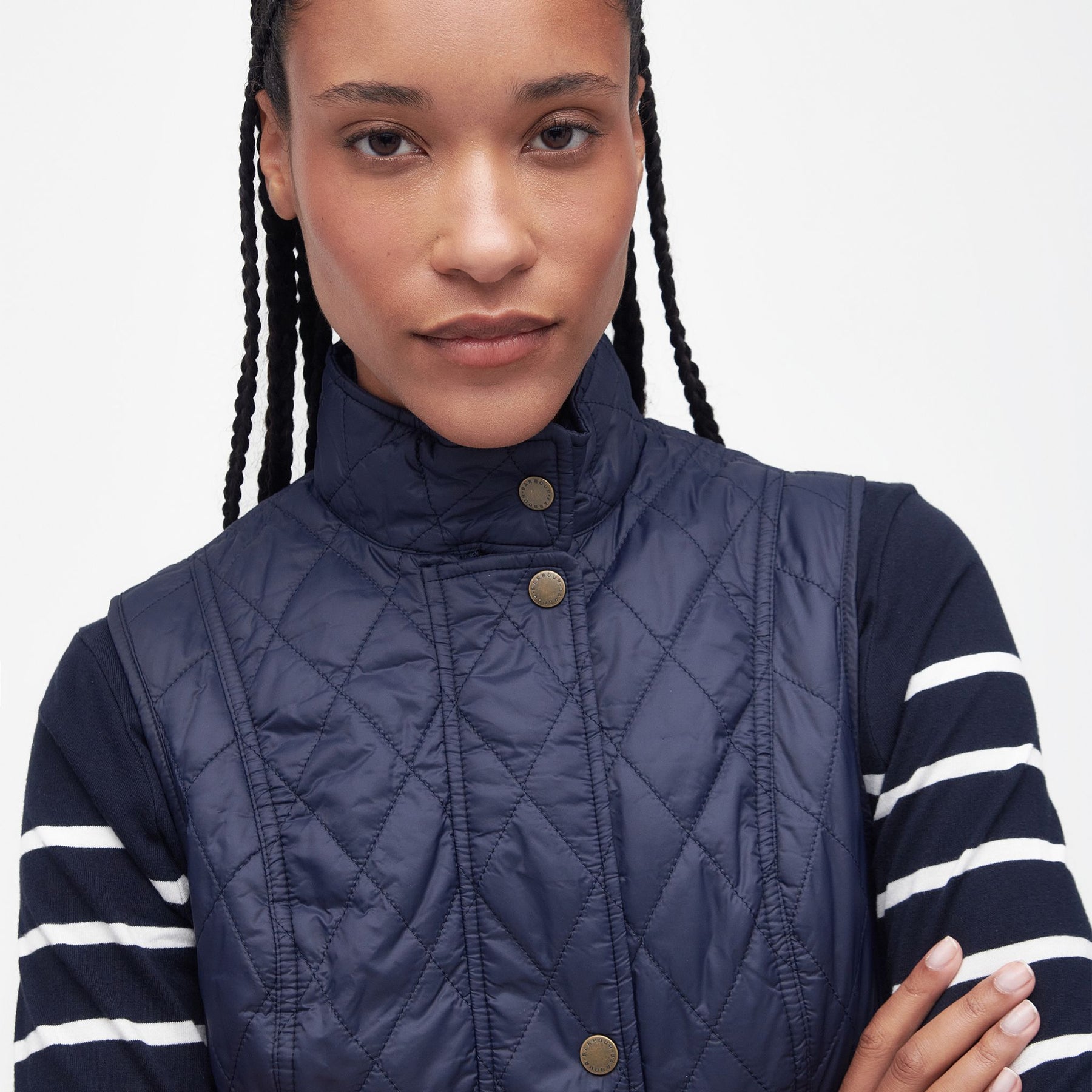 Barbour Women's Otterburn Gilet in Navy