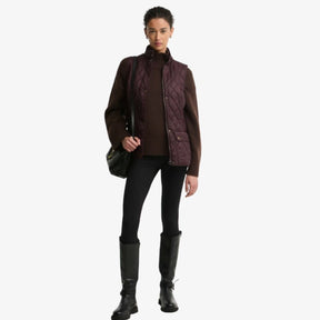 Barbour Women's Otterburn Quilted Gilet in Fig