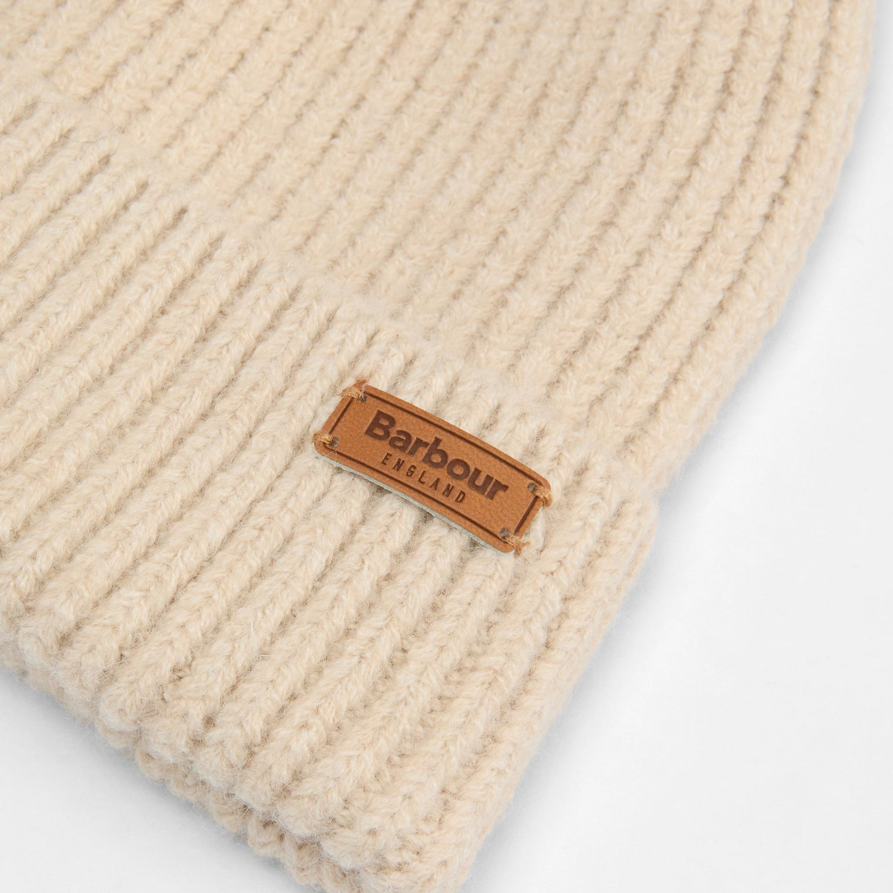 Barbour Women's Pendle Beanie & Blair Scarf Gift Set in Hessian Navy