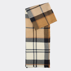 Barbour Women's Pendle Beanie & Blair Scarf Gift Set in Hessian Navy