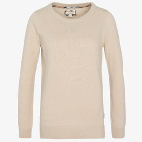 Barbour Women's Pendle Knit Jumper in Honey/Birch