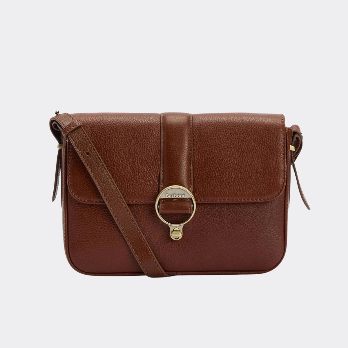 Barbour Women's Rosa Leather Crossbody Bag in Brown