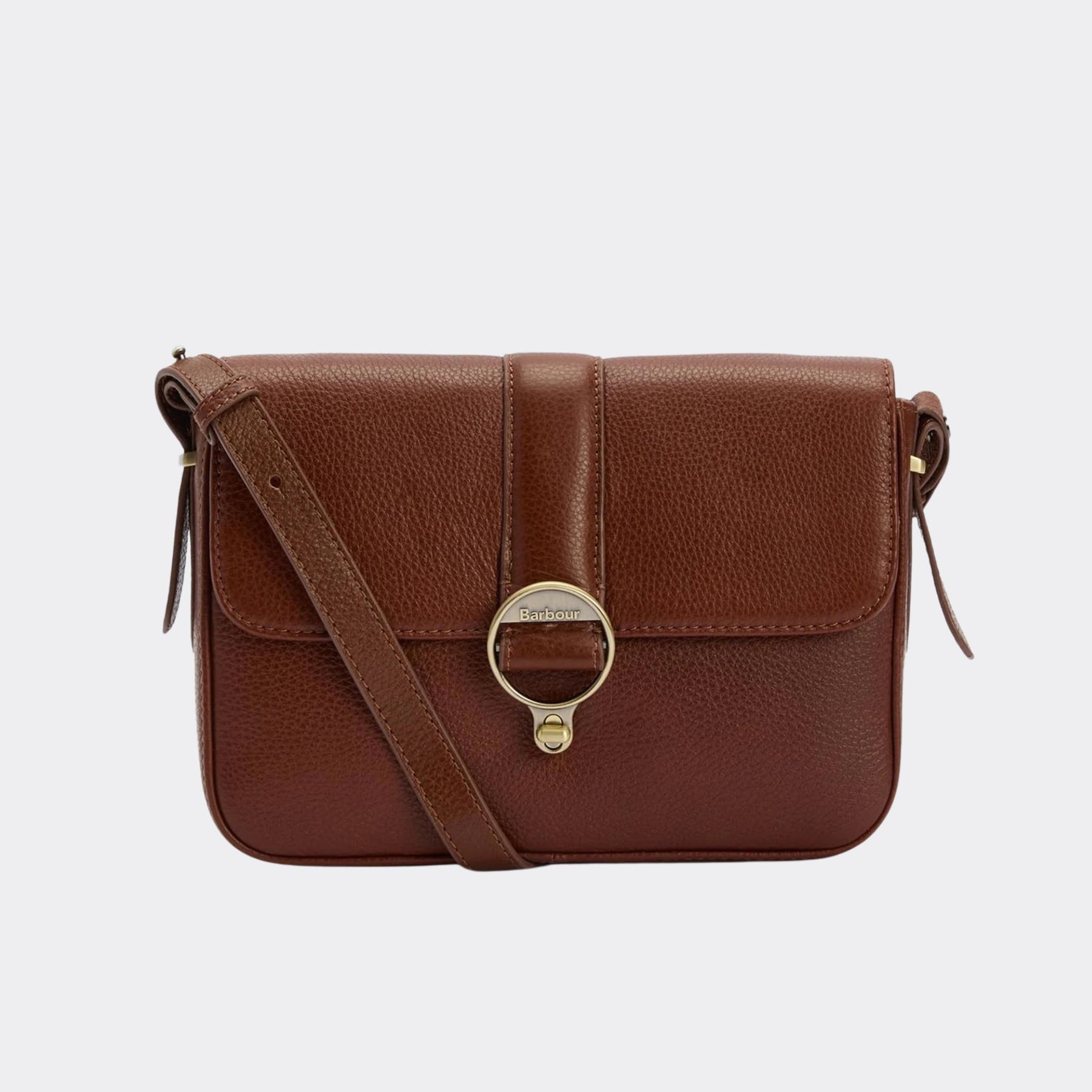 Barbour Women's Rosa Leather Crossbody Bag in Brown