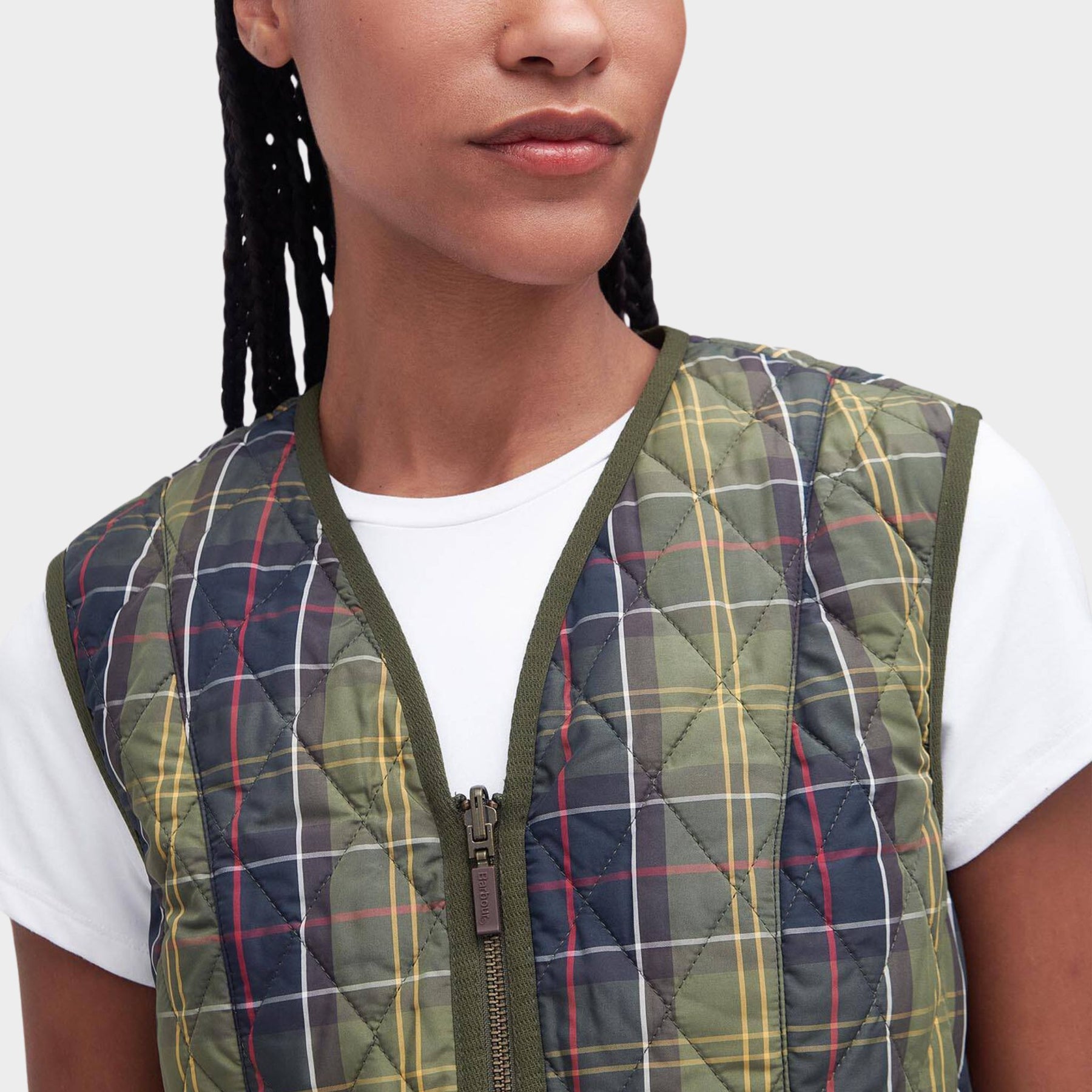 Barbour Women's Tartan Betty Liner in Classic Tartan